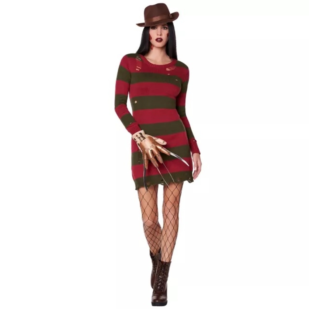 Women’s Officially Licensed Freddy Krueger Sweater Dress